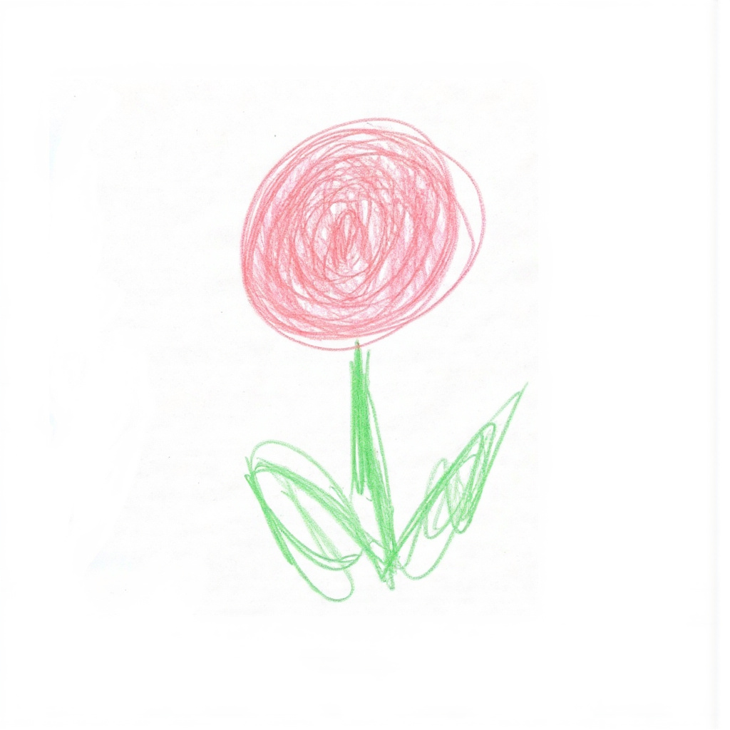 Crayons Rose